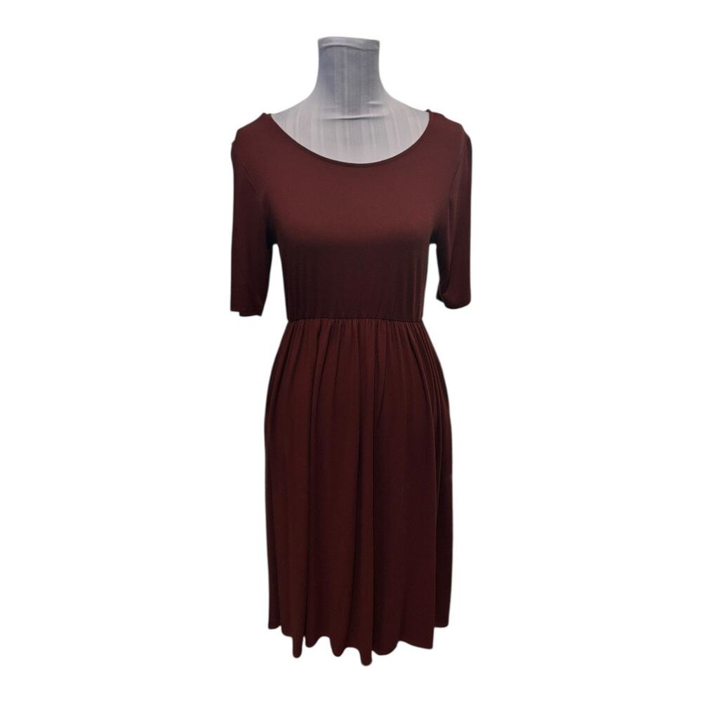 Zenana Outfitters Rust Orange Dress Size L